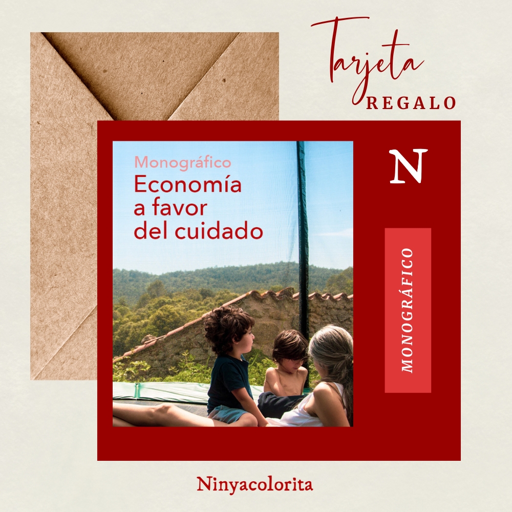Tarjeta regalo Monográfico Economía a favor del cuidado