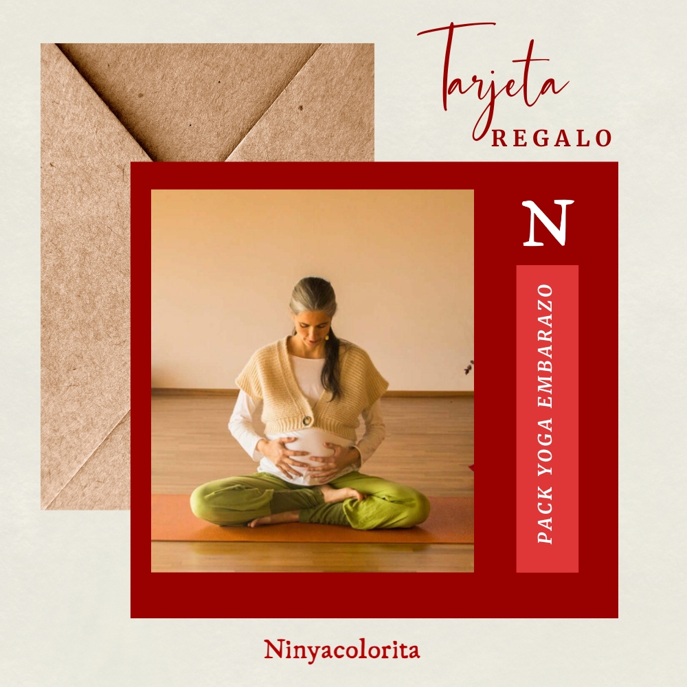 Tarjeta regalo Pack Yoga Embarazo